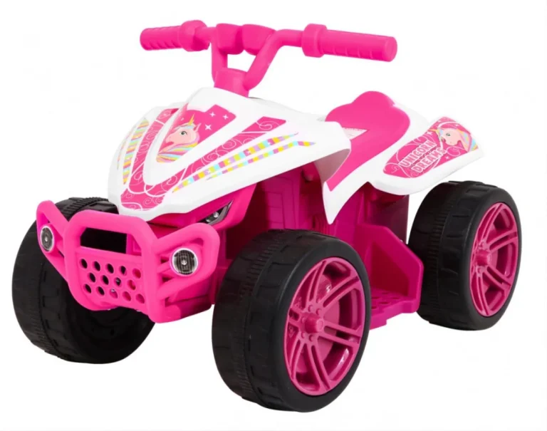Mali Monster Quad Na Baterije Za Najmlađe, Ružičasti Pogon Od 25 W Quad Na Akumulator 1