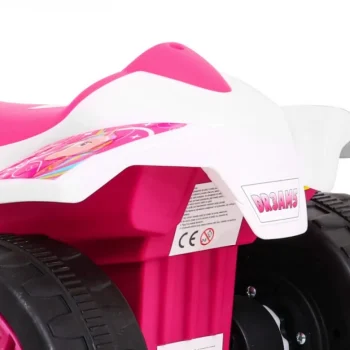 Mali Monster Quad Na Baterije Za Najmlađe, Ružičasti Pogon Od 25 W Quad Na Akumulator 10