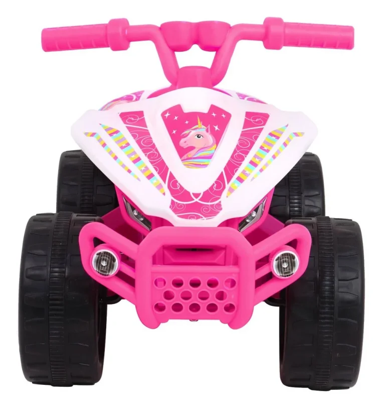 Mali Monster Quad Na Baterije Za Najmlađe, Ružičasti Pogon Od 25 W Quad Na Akumulator 3