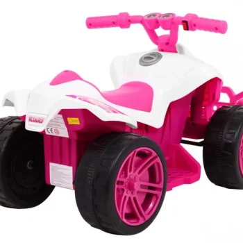 Mali Monster Quad Na Baterije Za Najmlađe, Ružičasti Pogon Od 25 W Quad Na Akumulator 7