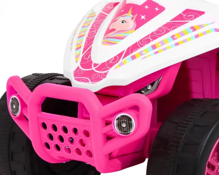 Mali Monster Quad Na Baterije Za Najmlađe, Ružičasti Pogon Od 25 W Quad Na Akumulator 9