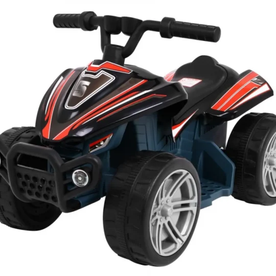 Mali Monster Quad Na Baterije Za Najmlađe, Crni, Pogon Od 25 W, Crna Quad Na Akumulator 1