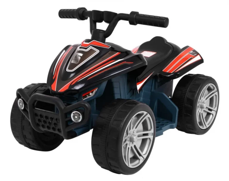 Mali Monster Quad Na Baterije Za Najmlađe, Crni, Pogon Od 25 W, Crna Quad Na Akumulator 1