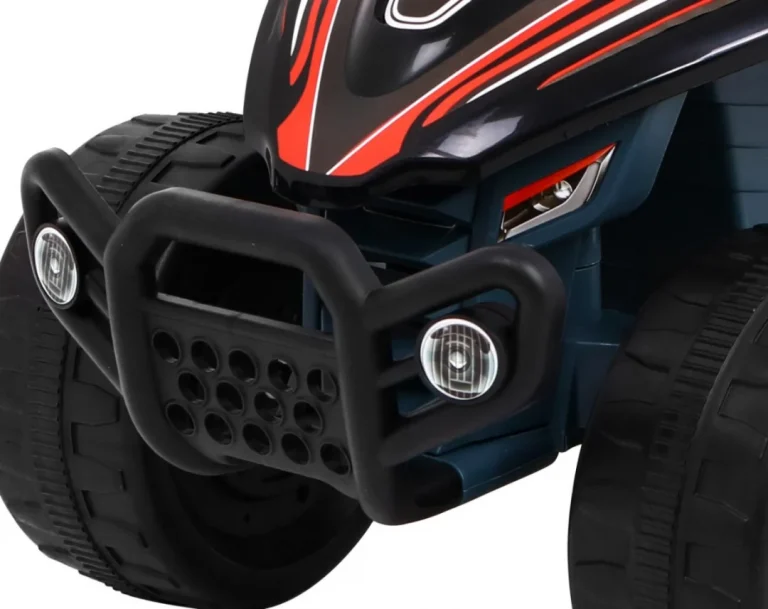 Mali Monster Quad Na Baterije Za Najmlađe, Crni, Pogon Od 25 W, Crna Quad Na Akumulator 10
