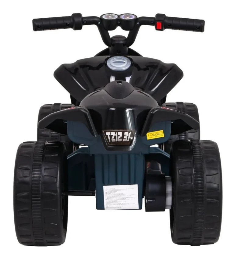Mali Monster Quad Na Baterije Za Najmlađe, Crni, Pogon Od 25 W, Crna Quad Na Akumulator 6