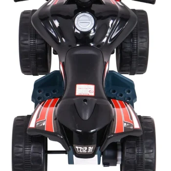 Mali Monster Quad Na Baterije Za Najmlađe, Crni, Pogon Od 25 W, Crna Quad Na Akumulator 7