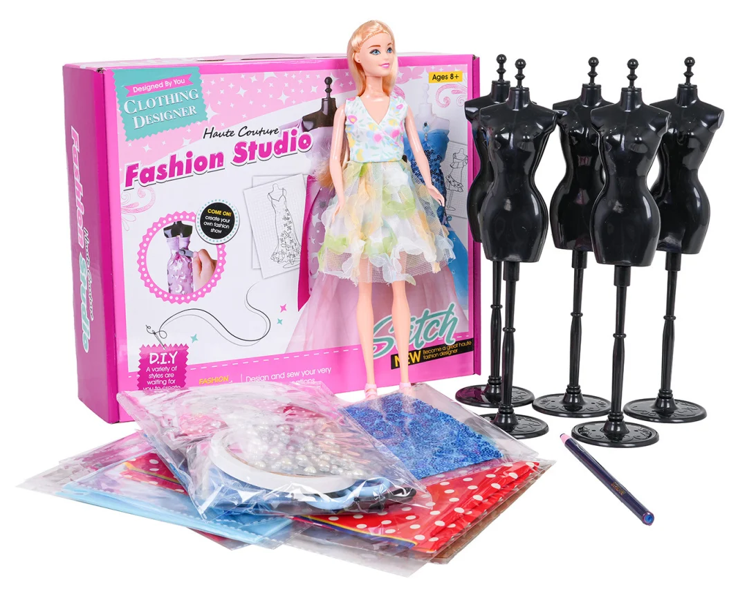 Mali Dizajnerski Set, šareni Materijali + Pribor 1