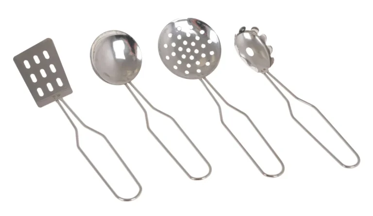 Mali Kuharski Set Metalni Lonci Crveni 9 Dijelova 3+ 4