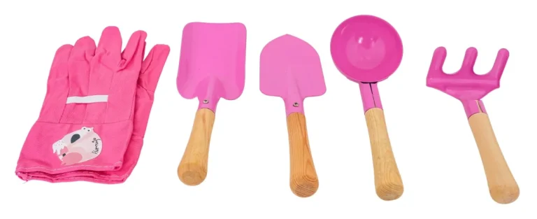 Mali Vrtlarski Set S Kolicima, Ružičasti 18
