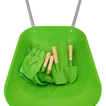 Mali Vrtlarski Set S Kolicima, Zeleni 11