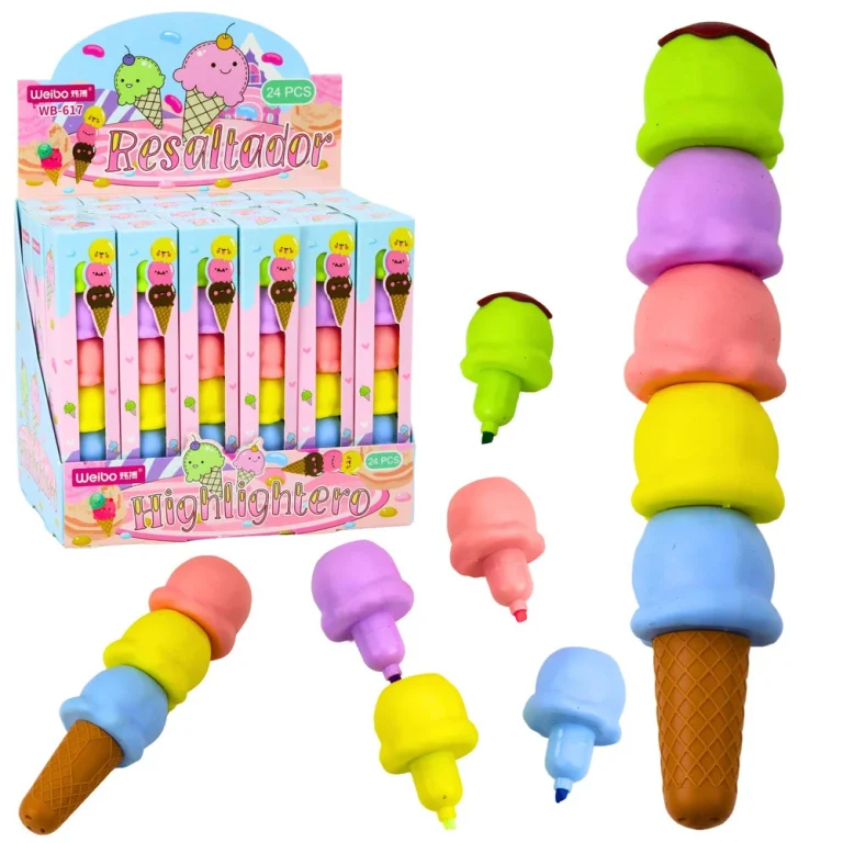 Markeri U Obliku Sladoleda Pastelni 5 Kom 18 Cm 1