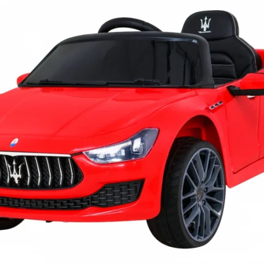 Maserati Ghibli Dječji Automobil Na Baterije, Crveni + Daljinski Upravljač + Spori Start, Crvena 1
