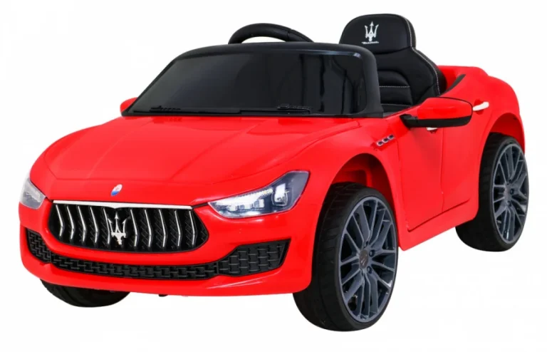 Maserati Ghibli Dječji Automobil Na Baterije, Crveni + Daljinski Upravljač + Spori Start, Crvena 1
