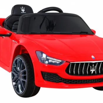 Maserati Ghibli Dječji Automobil Na Baterije, Crveni + Daljinski Upravljač + Spori Start, Crvena 10
