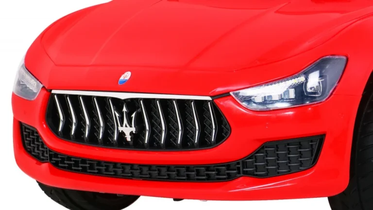 Maserati Ghibli Dječji Automobil Na Baterije, Crveni + Daljinski Upravljač + Spori Start, Crvena 11