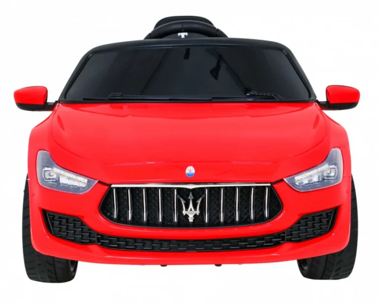 Maserati Ghibli Dječji Automobil Na Baterije, Crveni + Daljinski Upravljač + Spori Start, Crvena 3