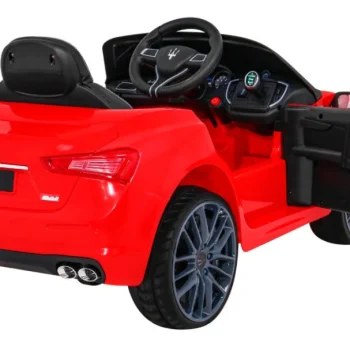 Maserati Ghibli Dječji Automobil Na Baterije, Crveni + Daljinski Upravljač + Spori Start, Crvena 9