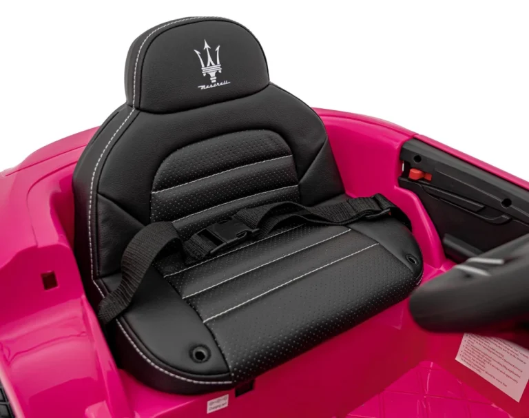 Maserati Ghibli Dječji Autosjedalica Na Baterije Roza + Daljinski Upravljač + Eva Boca + Spori 13