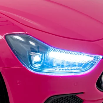 Maserati Ghibli Dječji Autosjedalica Na Baterije Roza + Daljinski Upravljač + Eva Boca + Spori 16
