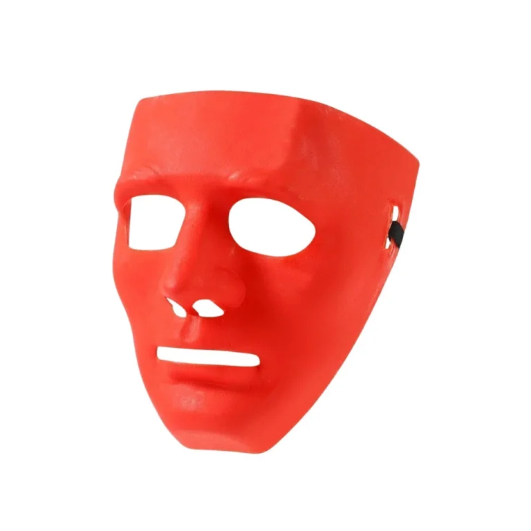 Maska Anonymous Bijelo Crvena 17,5 Cm 3