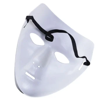 Maska Anonymous Bijelo Crvena 17,5 Cm 5