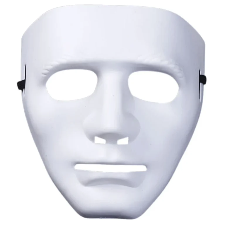 Maska Anonymous Bijelo Crvena 17,5 Cm 6