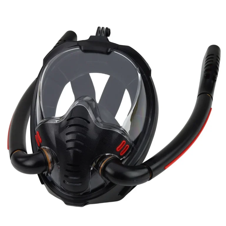 Maska Za Ronjenje Cijelo Lice Anti Fog Drytop Crna L/xl 7
