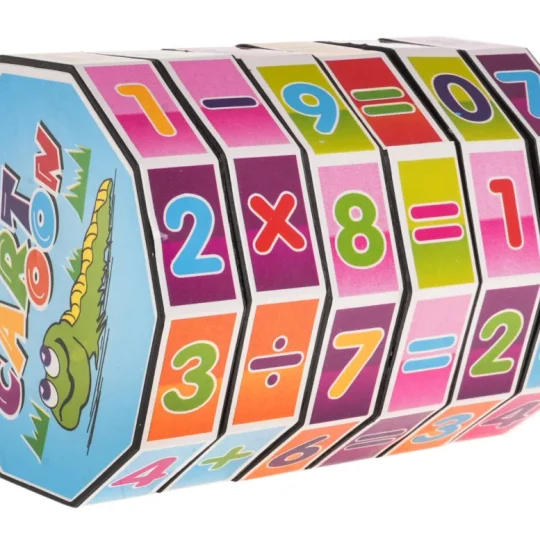 Matematički Valjak Za Djecu 3+ Edukativna Igračka + žive Boje + Kompaktna Veličina 1