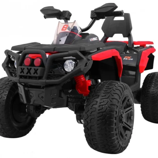 Maverick 4x4 Električni Quad Za Djecu Crveni + Eva Kotači + Audio Ploča + Led, Crvena Quad Na Akumulator 1