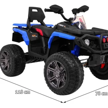 Maverick 4x4 Quad Na Akumulator, Plavi 2