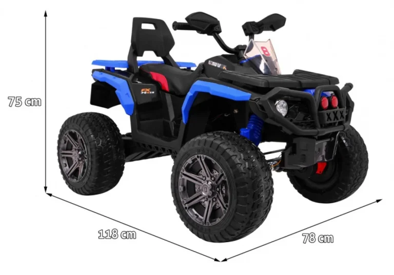 Maverick 4x4 Quad Na Akumulator, Plavi 2