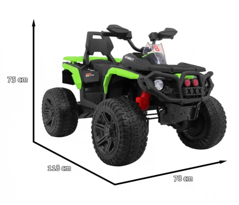 Maverick 4x4 Quad Na Akumulator, Zeleni 3