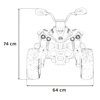 Maverick Atv Quad Bijela 3