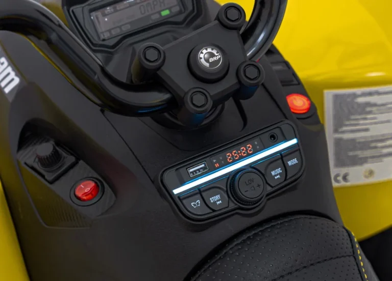 Maverick Atv Quad, žuti Quad Na Akumulator 13