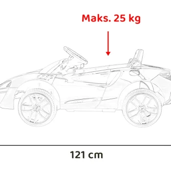 Mclaren Artura Dječji Autosjedalica Na Baterije, Narančasta + 4x4 Pogon + Daljinski Upravljač 2