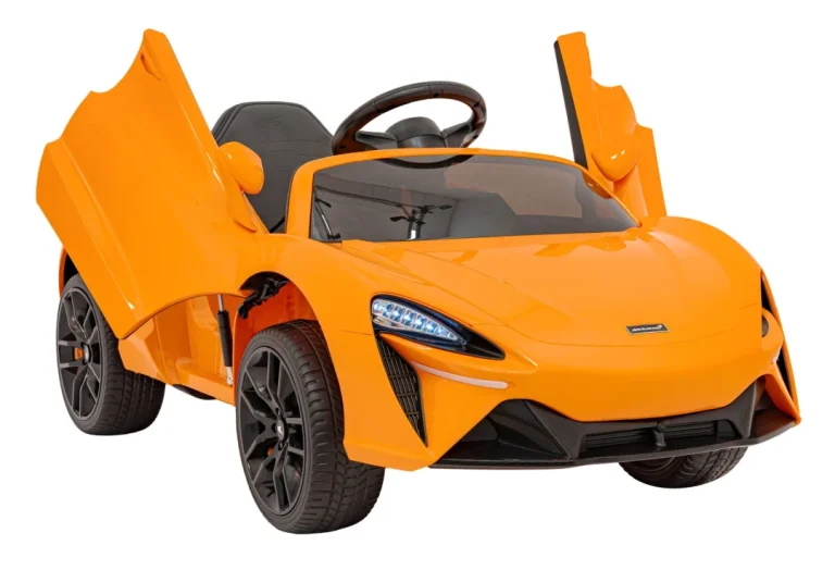 Mclaren Artura Dječji Autosjedalica Na Baterije, Narančasta + 4x4 Pogon + Daljinski Upravljač 5