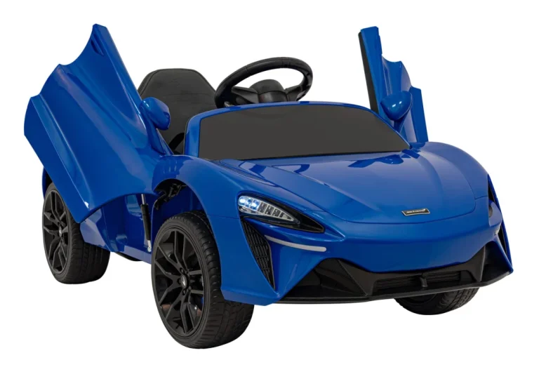 Mclaren Artura Dječji Autosjedalica Na Baterije Plava + 4x4 Pogon + Daljinski Upravljač + Spori 5