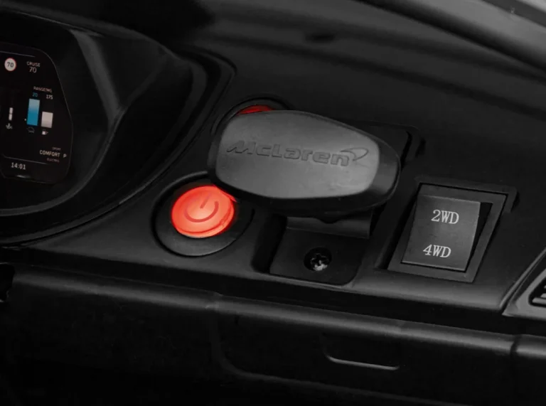 Mclaren Artura Dječji Autosjedalica Na Baterije Crna + 4x4 Pogon + Daljinski Upravljač + Spori 12