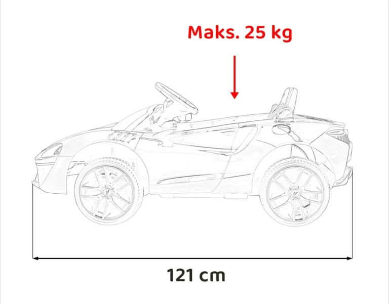 Mclaren Artura Dječji Autosjedalica Na Baterije Crna + 4x4 Pogon + Daljinski Upravljač + Spori 3