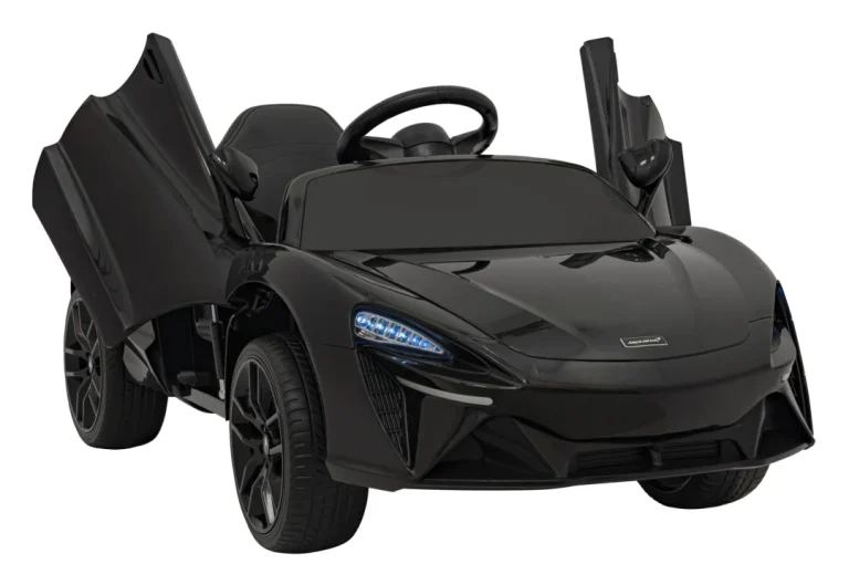 Mclaren Artura Dječji Autosjedalica Na Baterije Crna + 4x4 Pogon + Daljinski Upravljač + Spori 5
