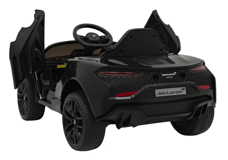 Mclaren Artura Dječji Autosjedalica Na Baterije Crna + 4x4 Pogon + Daljinski Upravljač + Spori 7