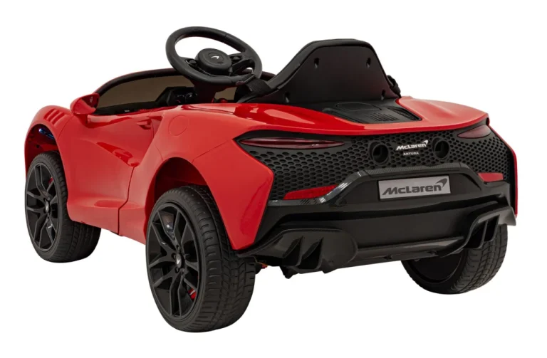Mclaren Artura Dječji Autosjedalica Na Baterije, Crvena + 4x4 Pogon + Daljinski Upravljač + Spori 10