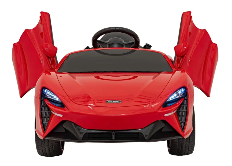 Mclaren Artura Dječji Autosjedalica Na Baterije, Crvena + 4x4 Pogon + Daljinski Upravljač + Spori 4