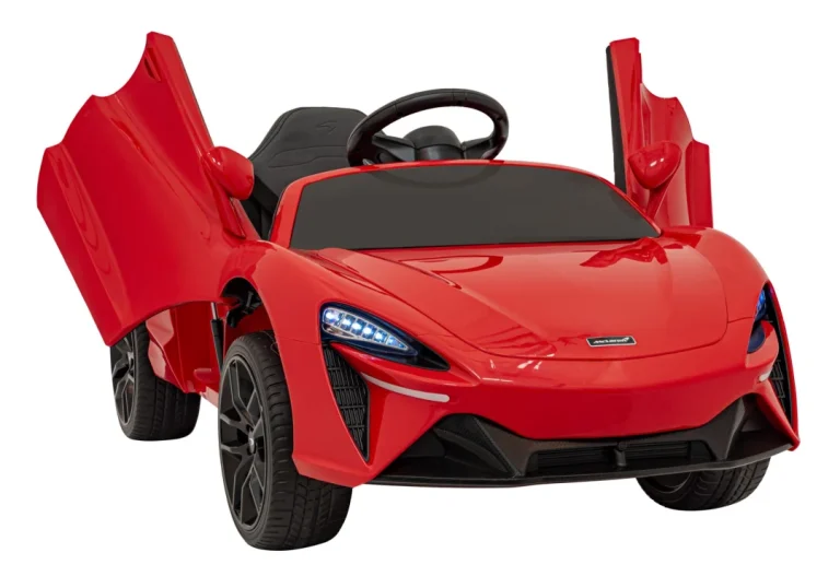 Mclaren Artura Dječji Autosjedalica Na Baterije, Crvena + 4x4 Pogon + Daljinski Upravljač + Spori 5