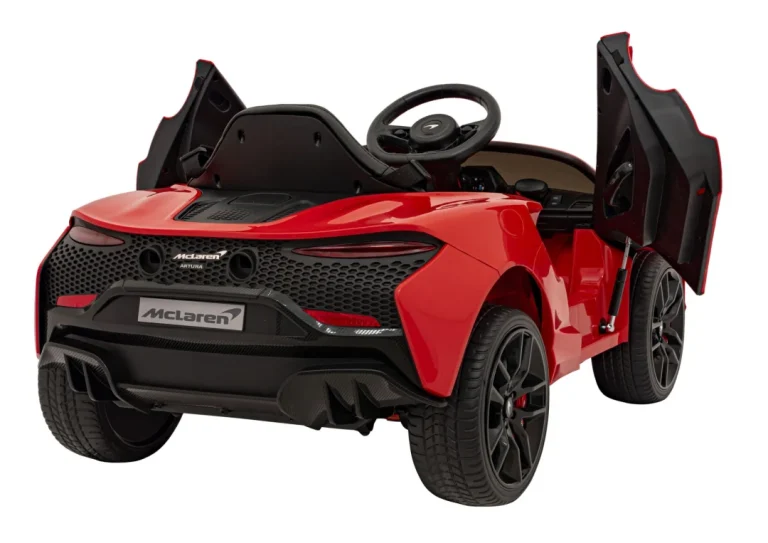 Mclaren Artura Dječji Autosjedalica Na Baterije, Crvena + 4x4 Pogon + Daljinski Upravljač + Spori 8