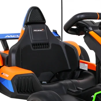 Mclaren Drift Go Kart Na Baterije Za Djecu + Drift Funkcija + Sportsko Sjedalo + Led Svjetla + Sporo Pokretanje + Eva Auto Na Akumulator 11