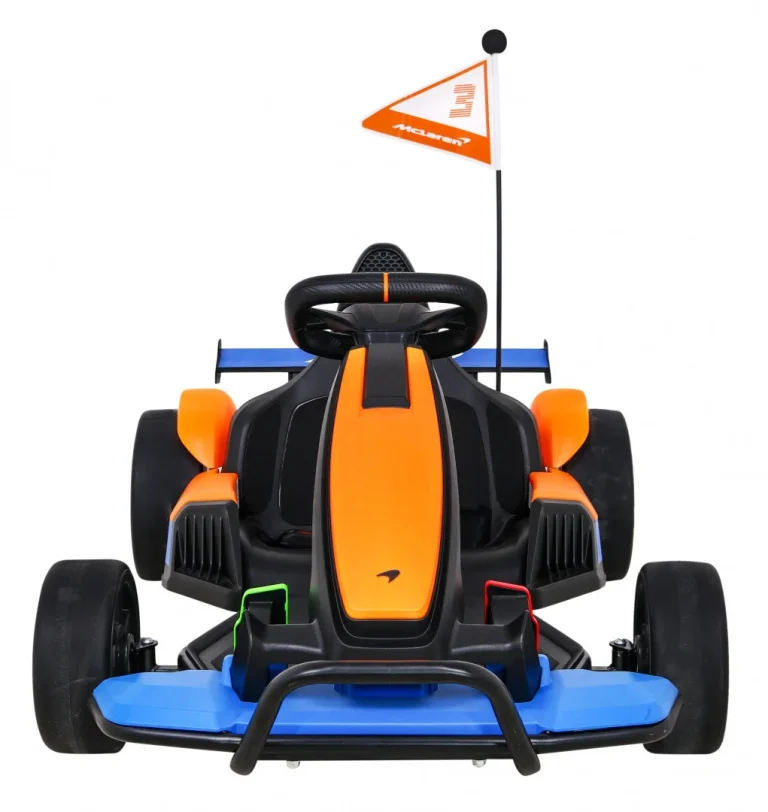 Mclaren Drift Go Kart Na Baterije Za Djecu + Drift Funkcija + Sportsko Sjedalo + Led Svjetla + Sporo Pokretanje + Eva Auto Na Akumulator 3