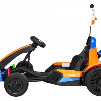 Mclaren Drift Go Kart Na Baterije Za Djecu + Drift Funkcija + Sportsko Sjedalo + Led Svjetla + Sporo Pokretanje + Eva Auto Na Akumulator 4