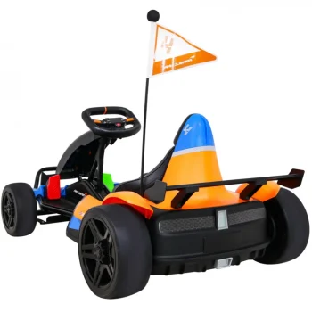 Mclaren Drift Go Kart Na Baterije Za Djecu + Drift Funkcija + Sportsko Sjedalo + Led Svjetla + Sporo Pokretanje + Eva Auto Na Akumulator 5