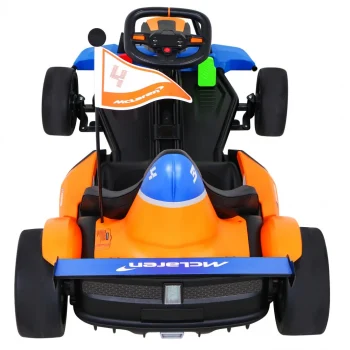 Mclaren Drift Go Kart Na Baterije Za Djecu + Drift Funkcija + Sportsko Sjedalo + Led Svjetla + Sporo Pokretanje + Eva Auto Na Akumulator 7